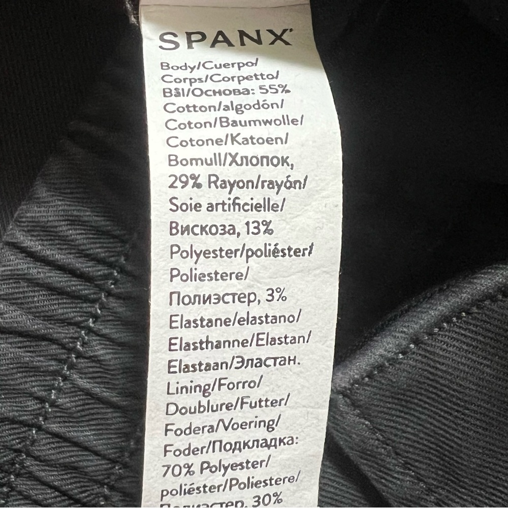 Spanx Jogger Pants Stretch Twill Cargo - Picture 6 of 11